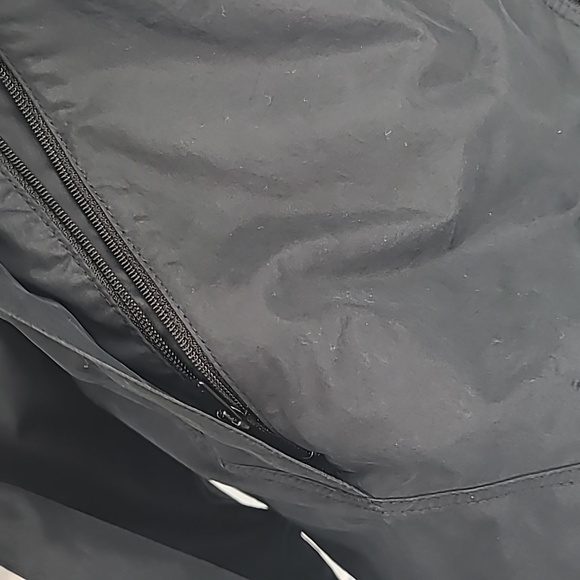 Vintage Nike windbreaker jacket medium black white gray zip up - Picture 6 of 10